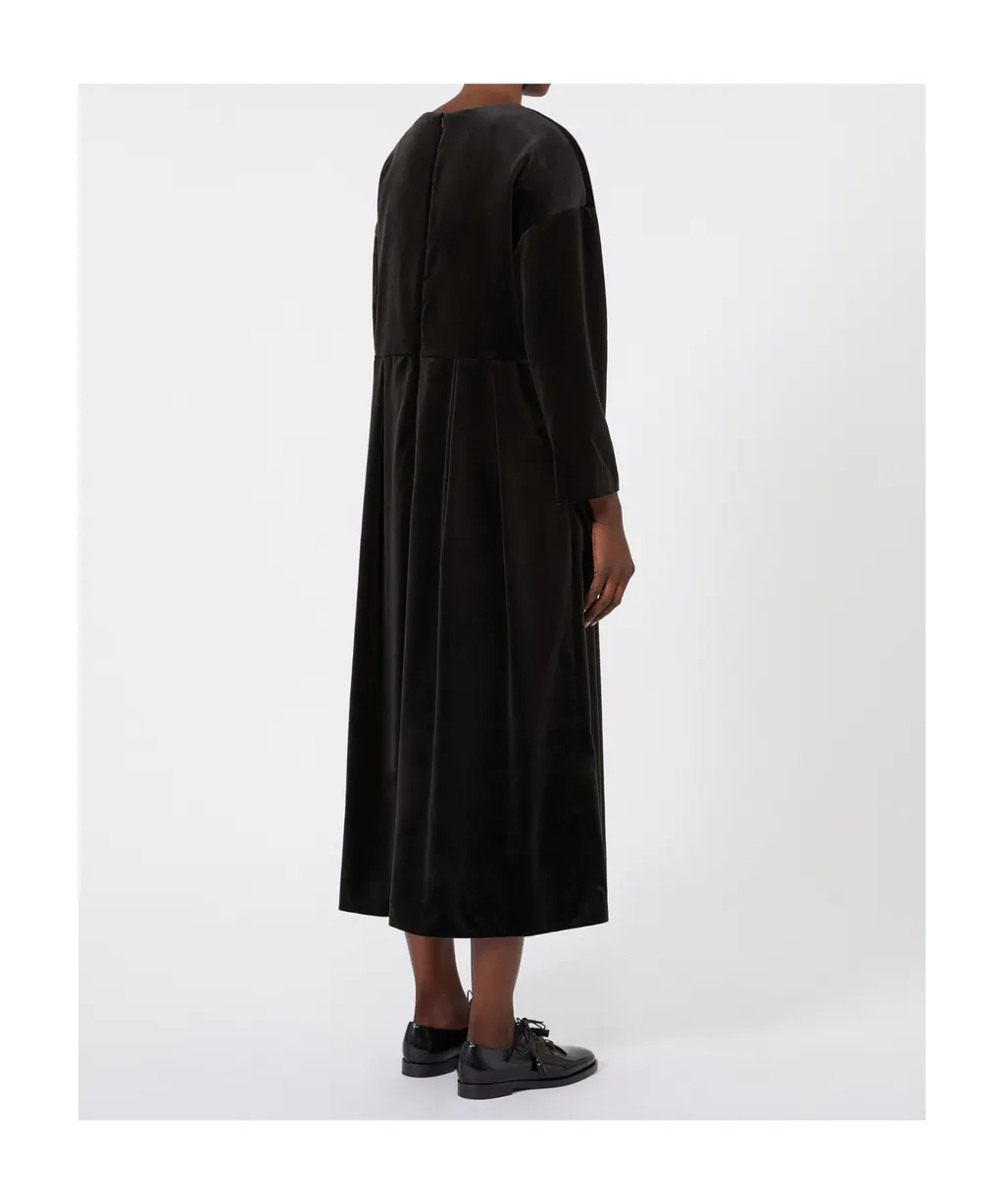 Cotton Velvet Dress