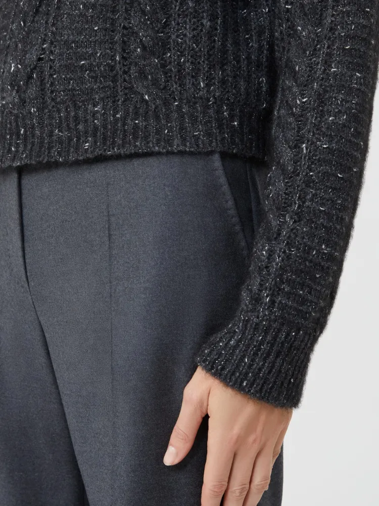 Crasso Crewneck Ribbed Jumper