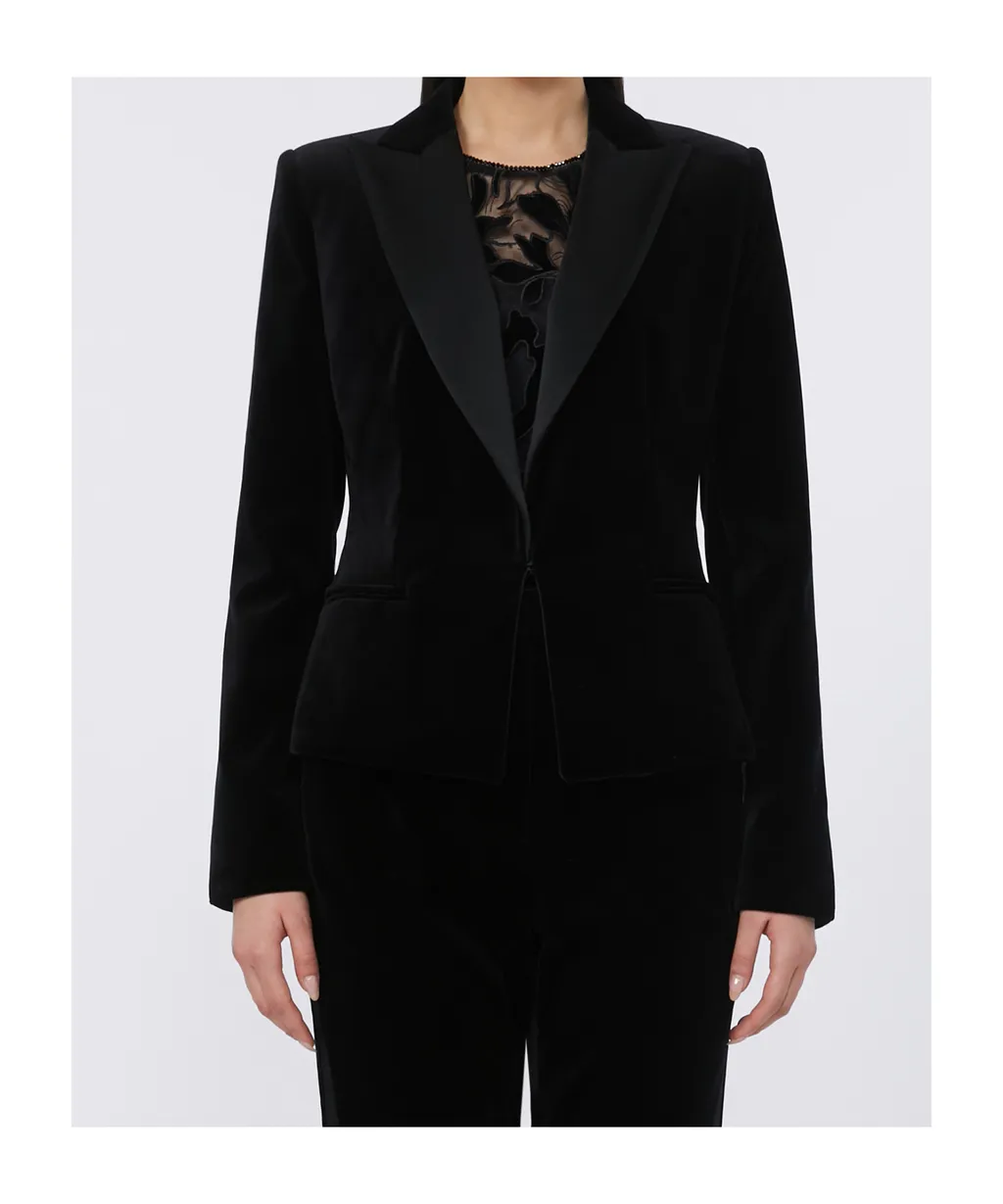 Velvet Tuxedo Jacket