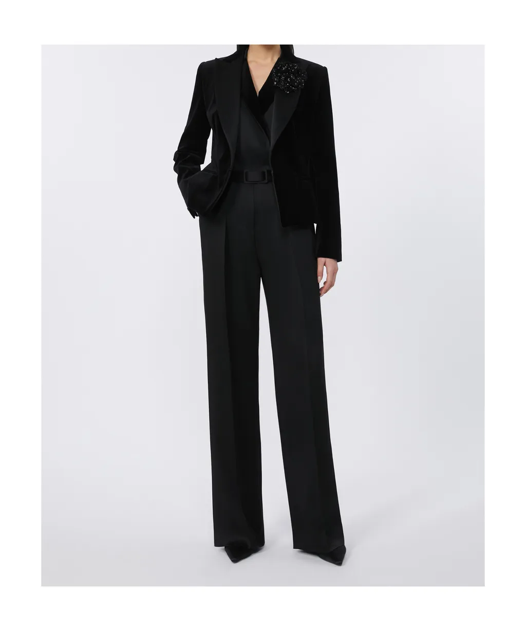 Velvet Tuxedo Jacket