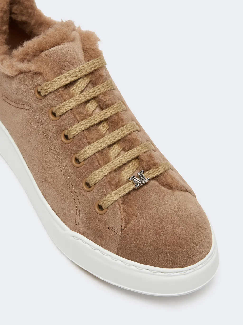 Tmaxi Round-Toe Lace-Up Sneakers