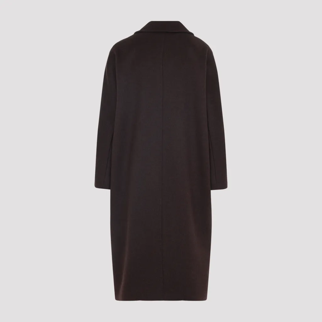 Collared Button-Up Coat