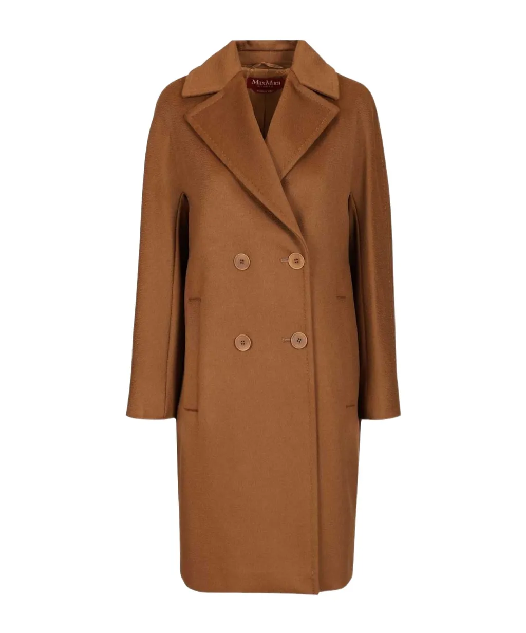 Long-Sleeved Lapel Coat