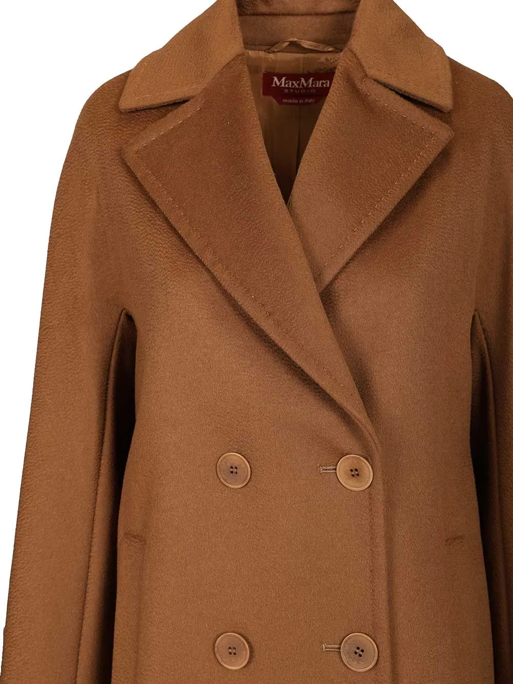Long-Sleeved Lapel Coat