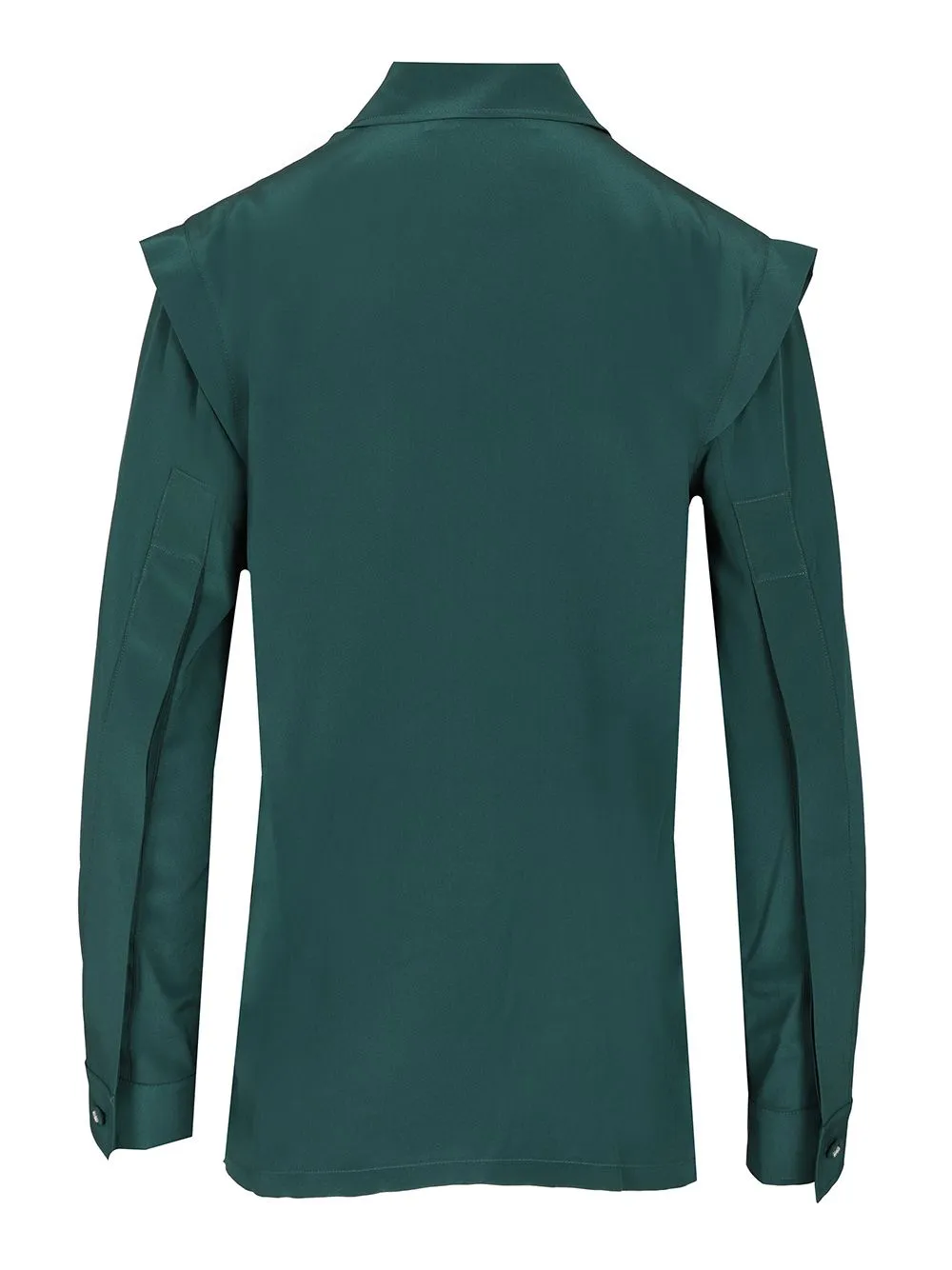 Straight-Fit Silk Shirt