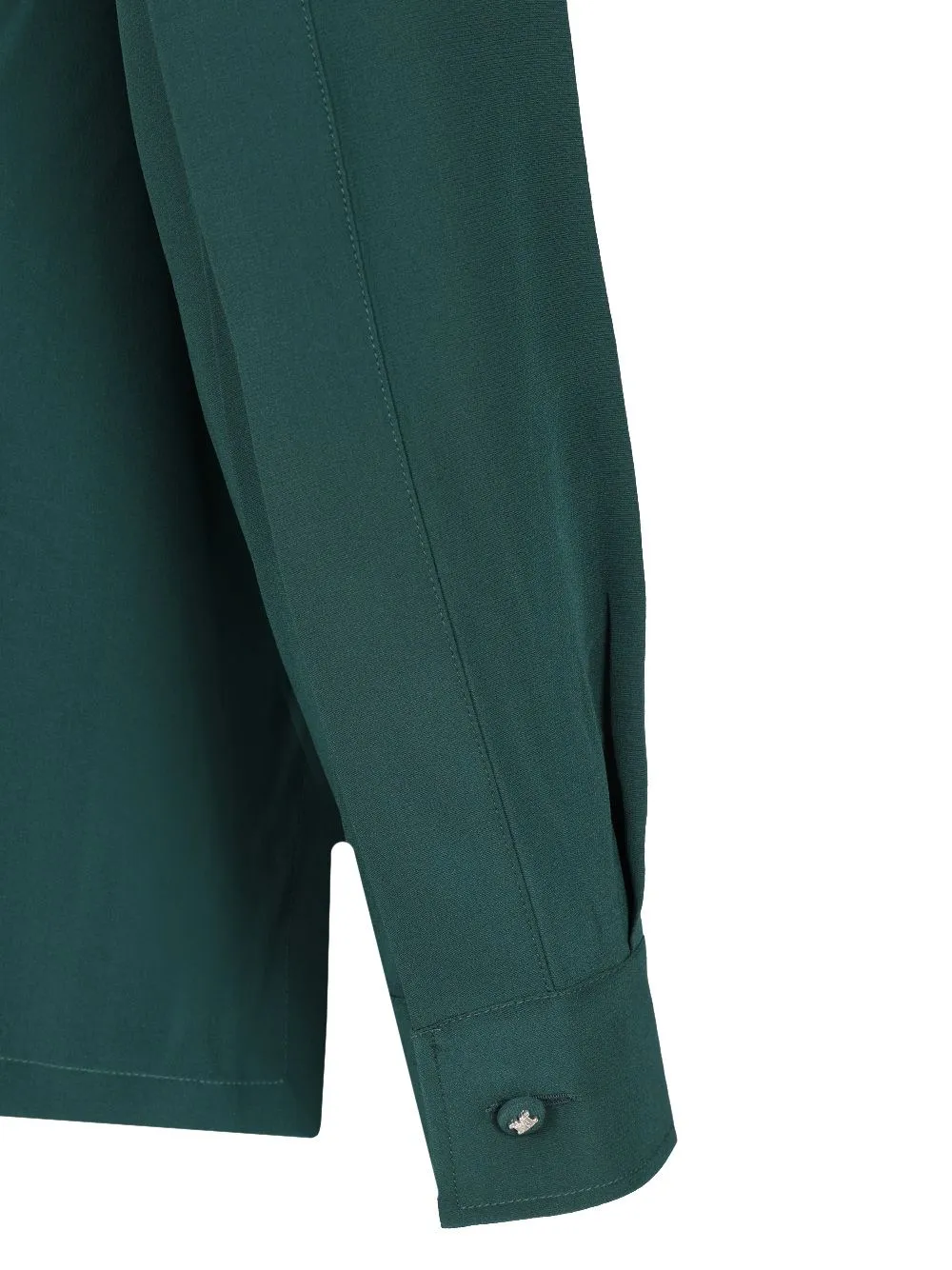 Straight-Fit Silk Shirt