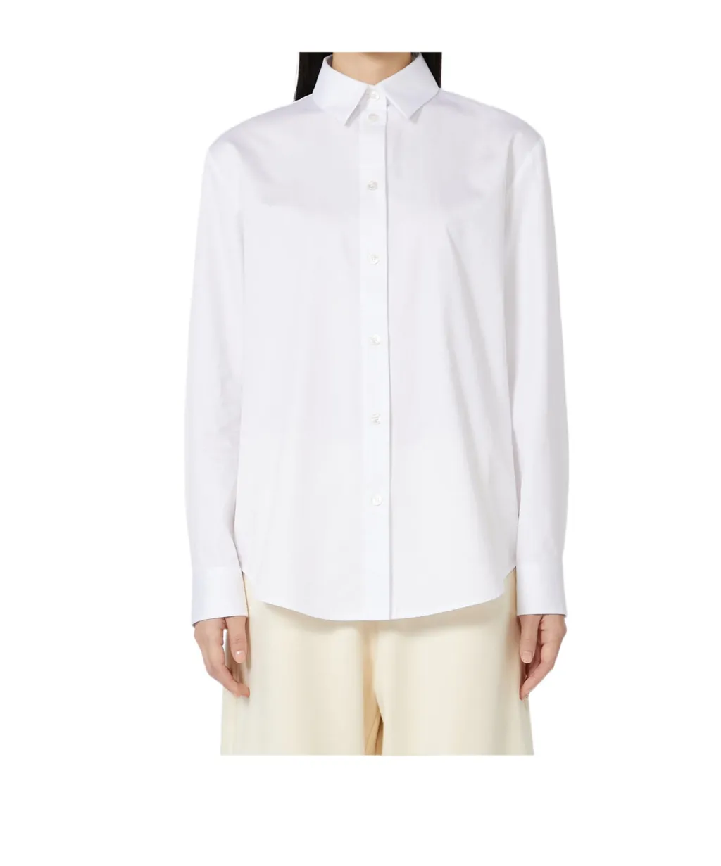 Long-Sleeved Button-Up Shirt