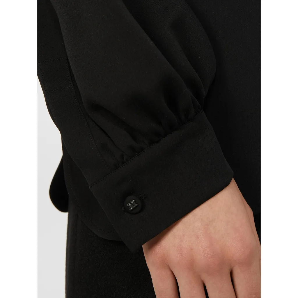 Melania Tie Detailed Button-Up Shirt