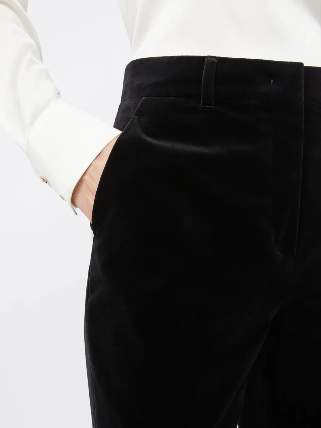 Velvet Track Pants