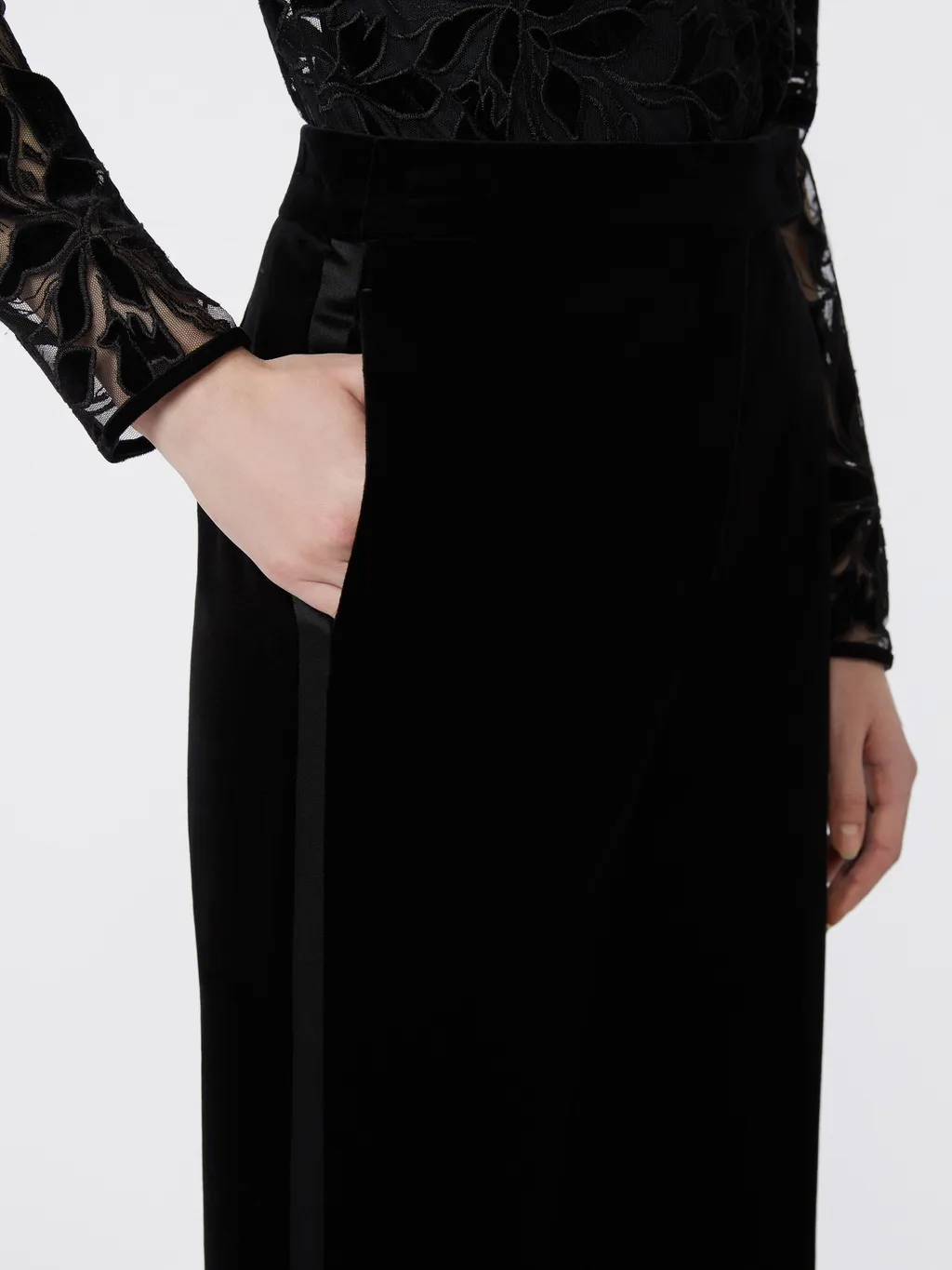 Velvet Track Pants