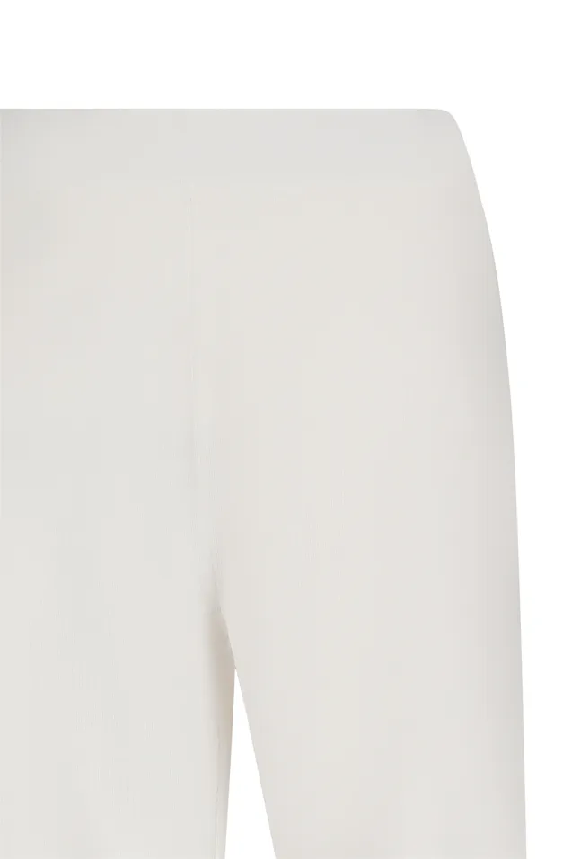 Straight-Leg Casual Pants