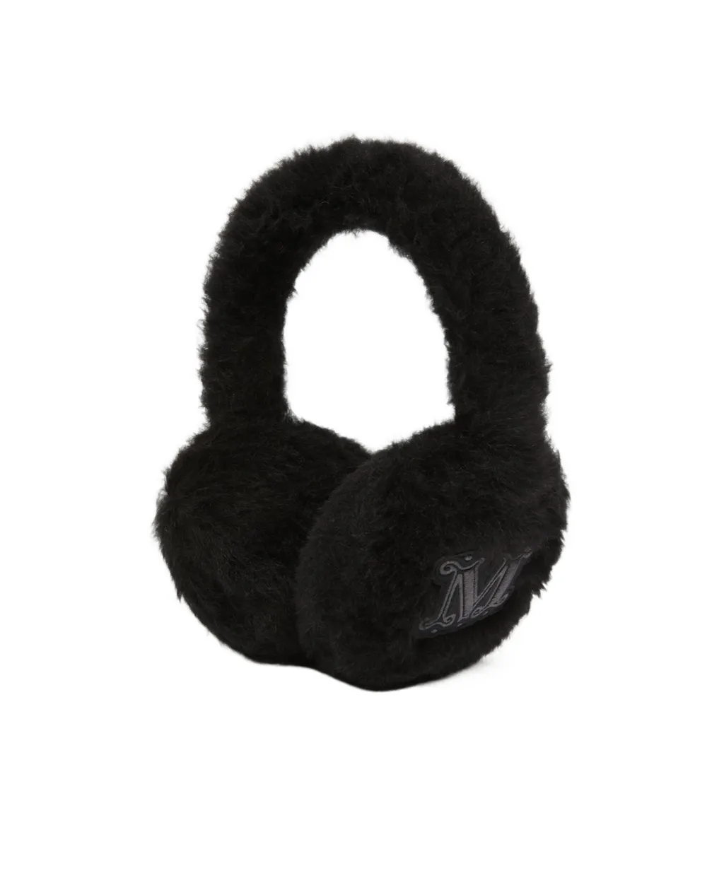 Alpaca And Wool Teddy Fabric Earmuffs