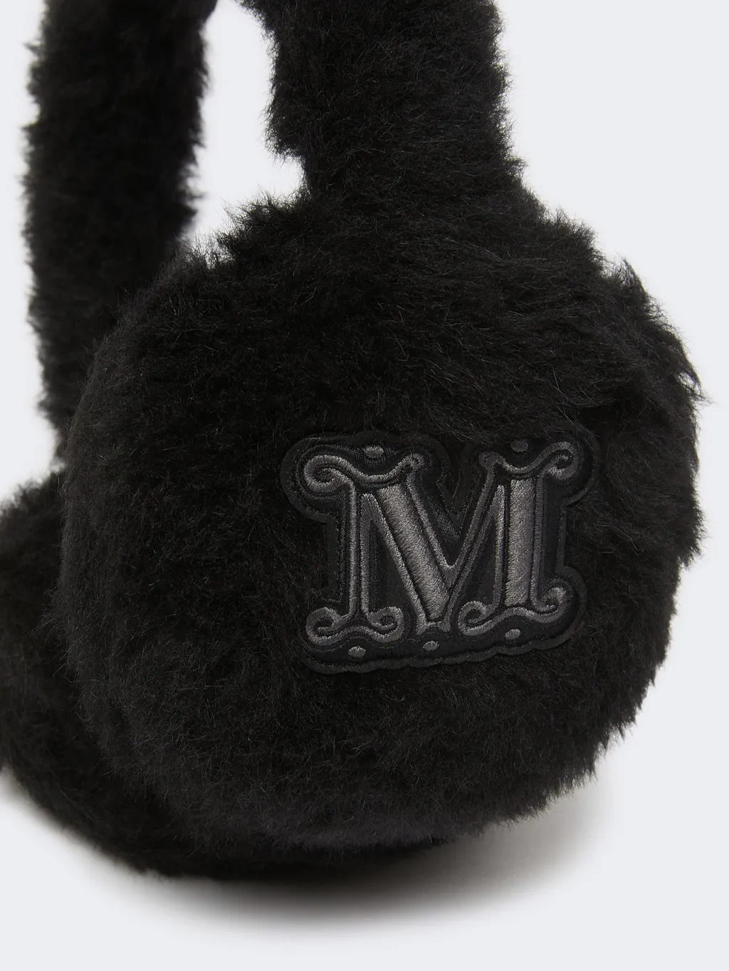 Alpaca And Wool Teddy Fabric Earmuffs
