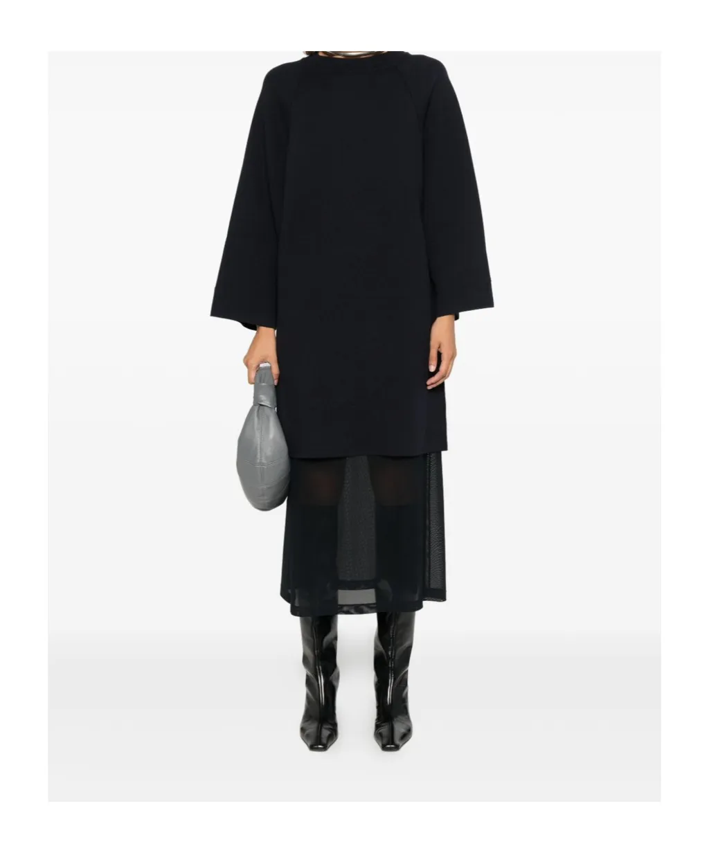 Viscose And Wool Yarn Dress