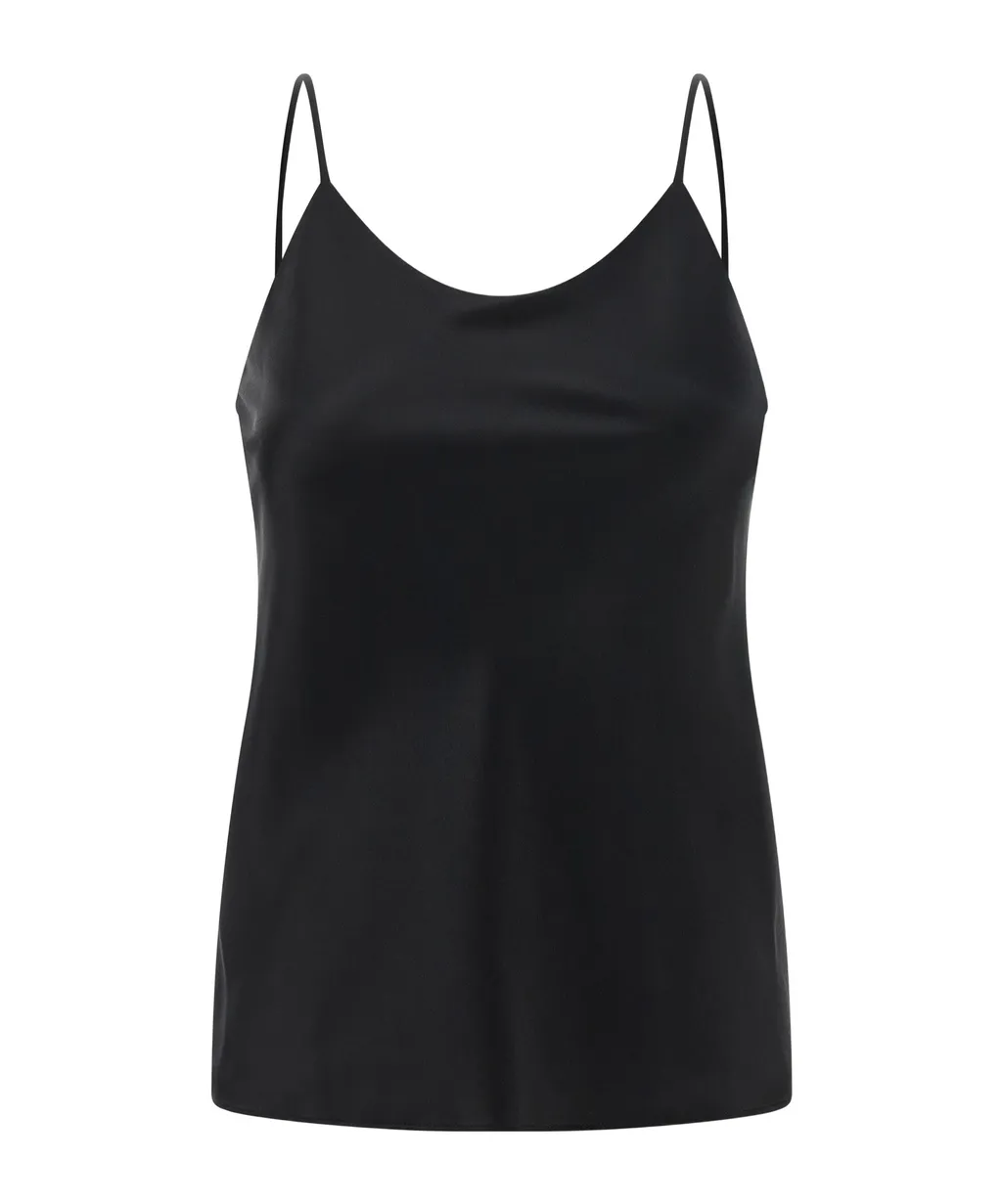 Silk-Satin Top