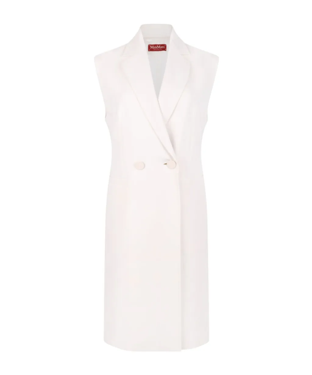 Zena Double Breasted Sleeveless Gilet