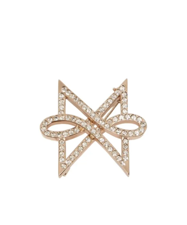 Papillon Brooch With Crystals
