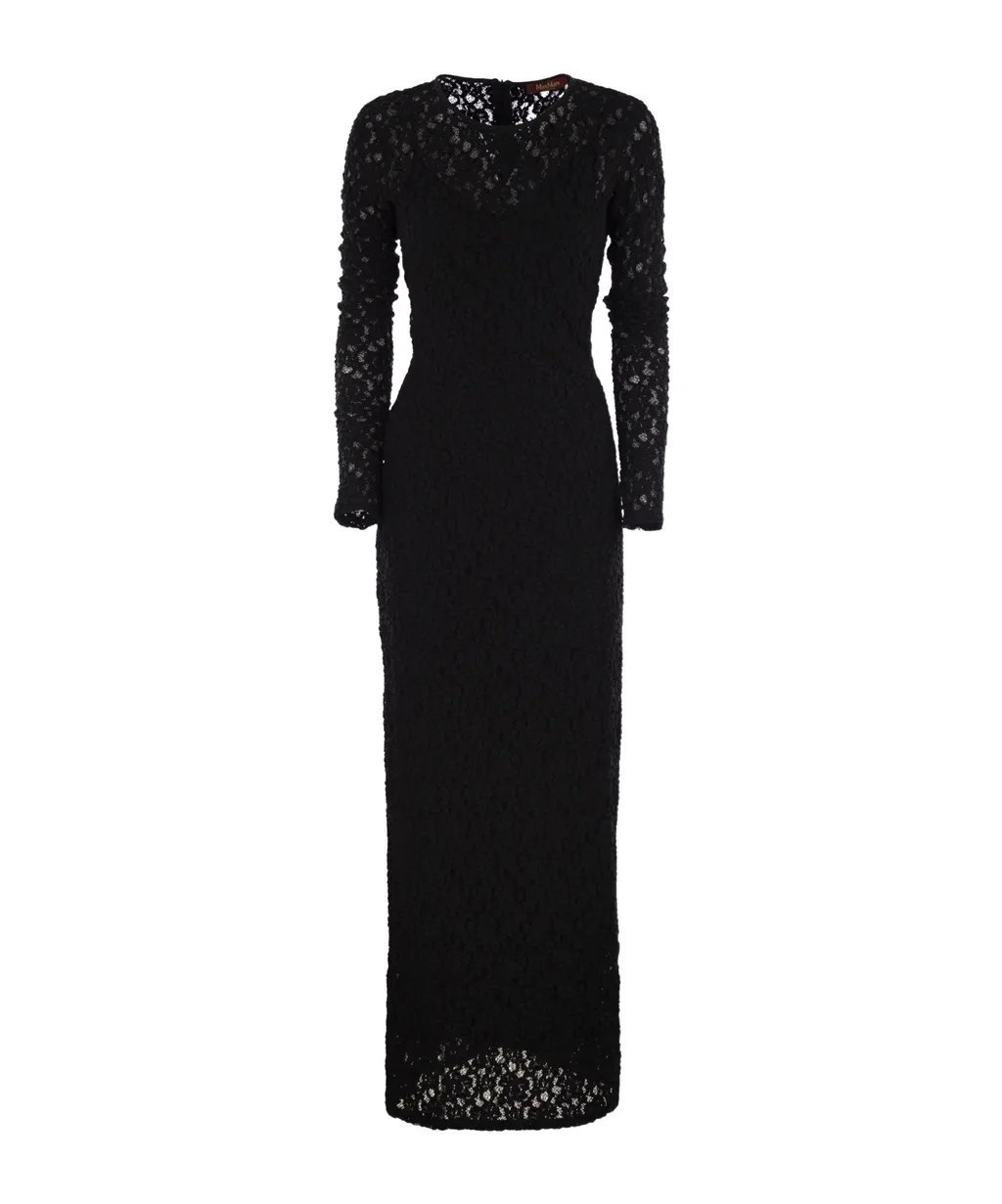 Sarta Lace Crewneck Dress