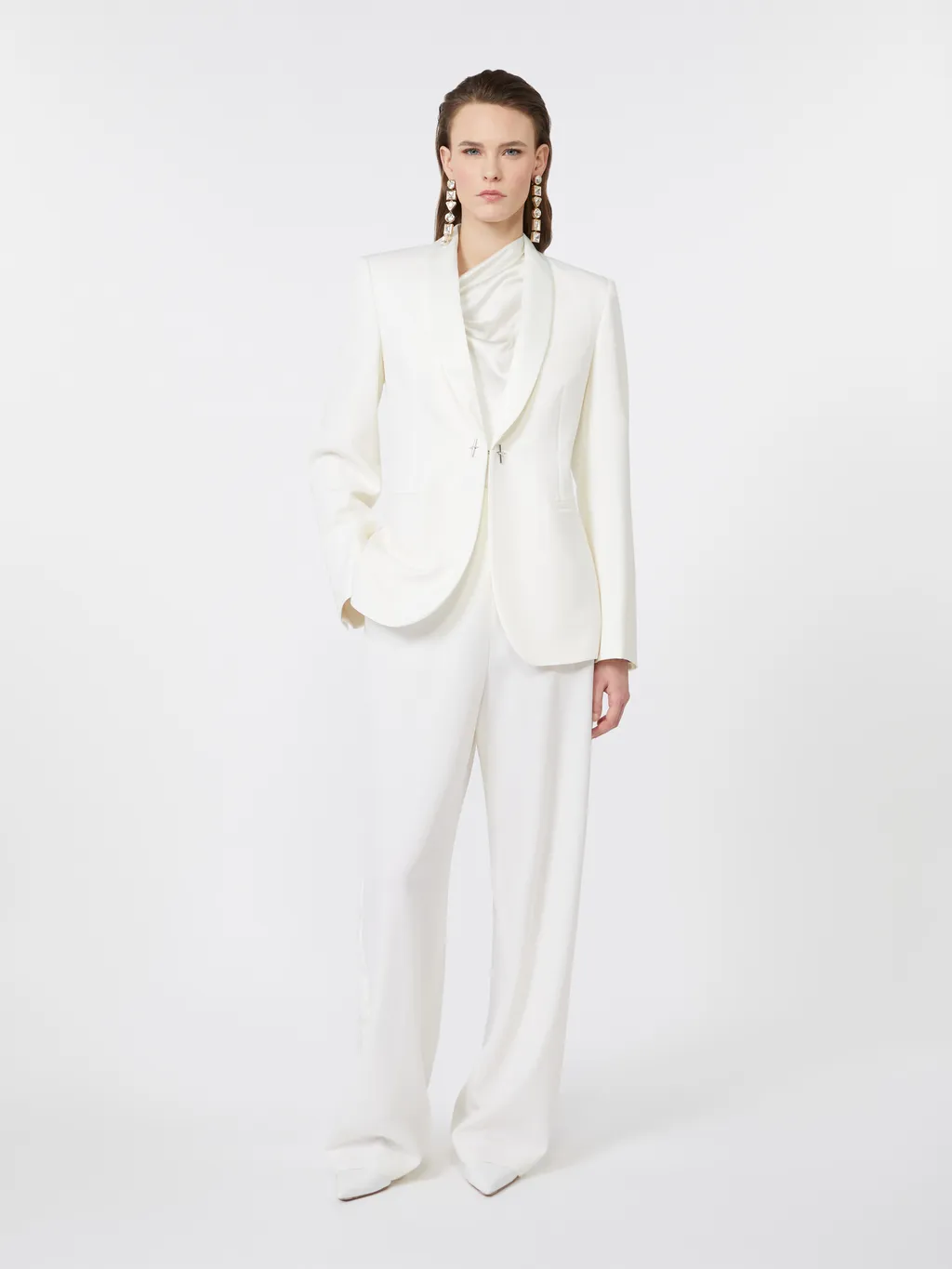 Gabardine Wool Blazer