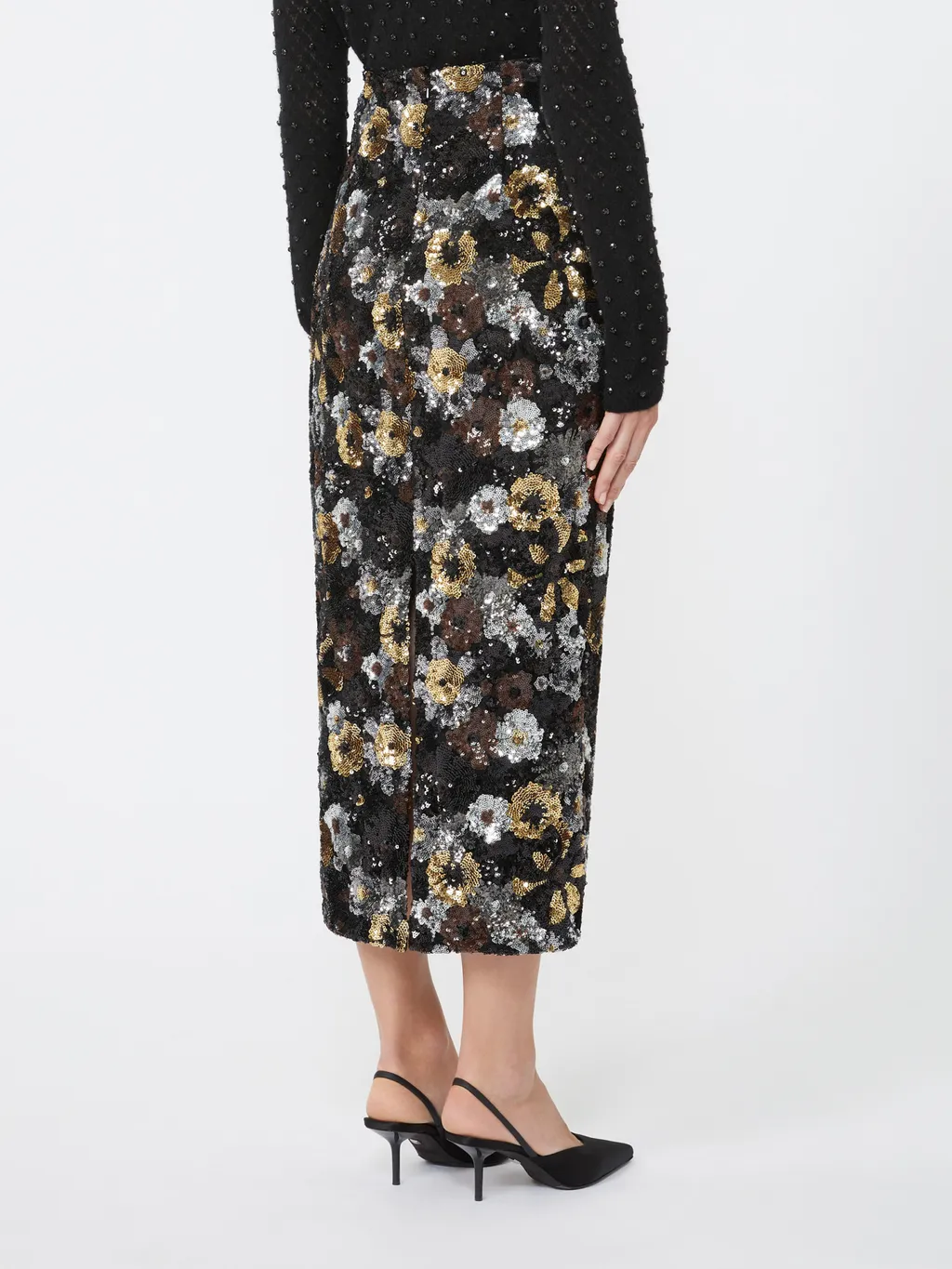 Sequin Pencil Skirt
