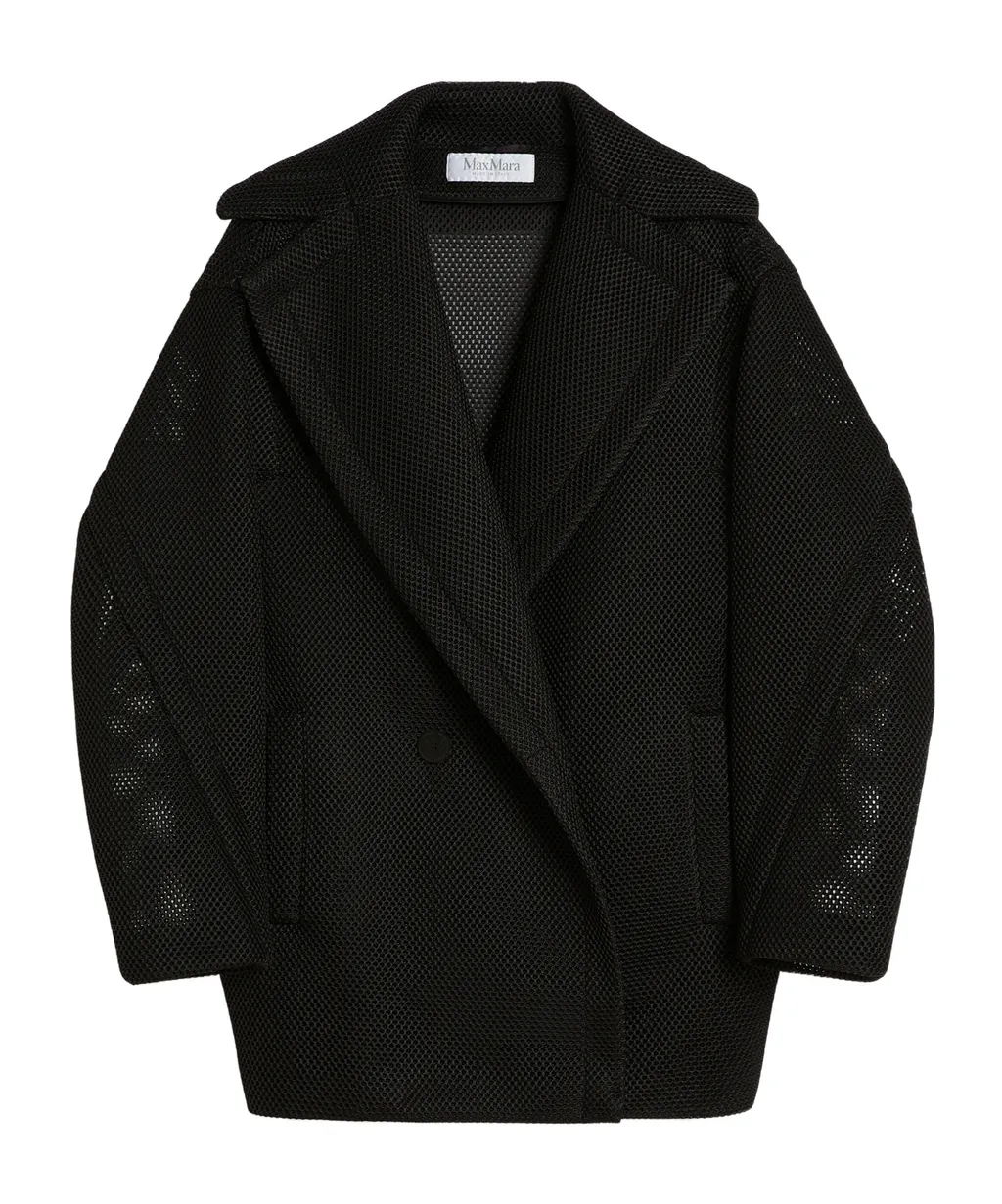 Double-Breasted Long-Sleeved Jacket