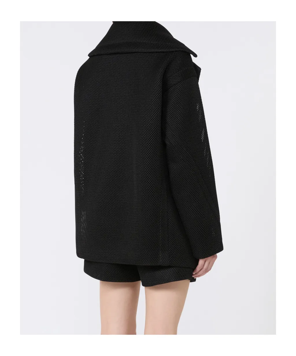 Double-Breasted Long-Sleeved Jacket