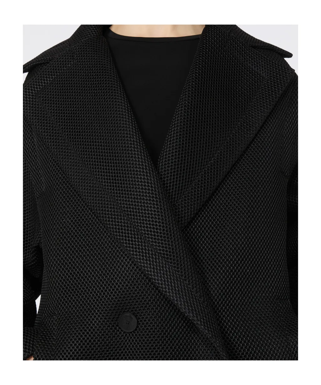 Double-Breasted Long-Sleeved Jacket