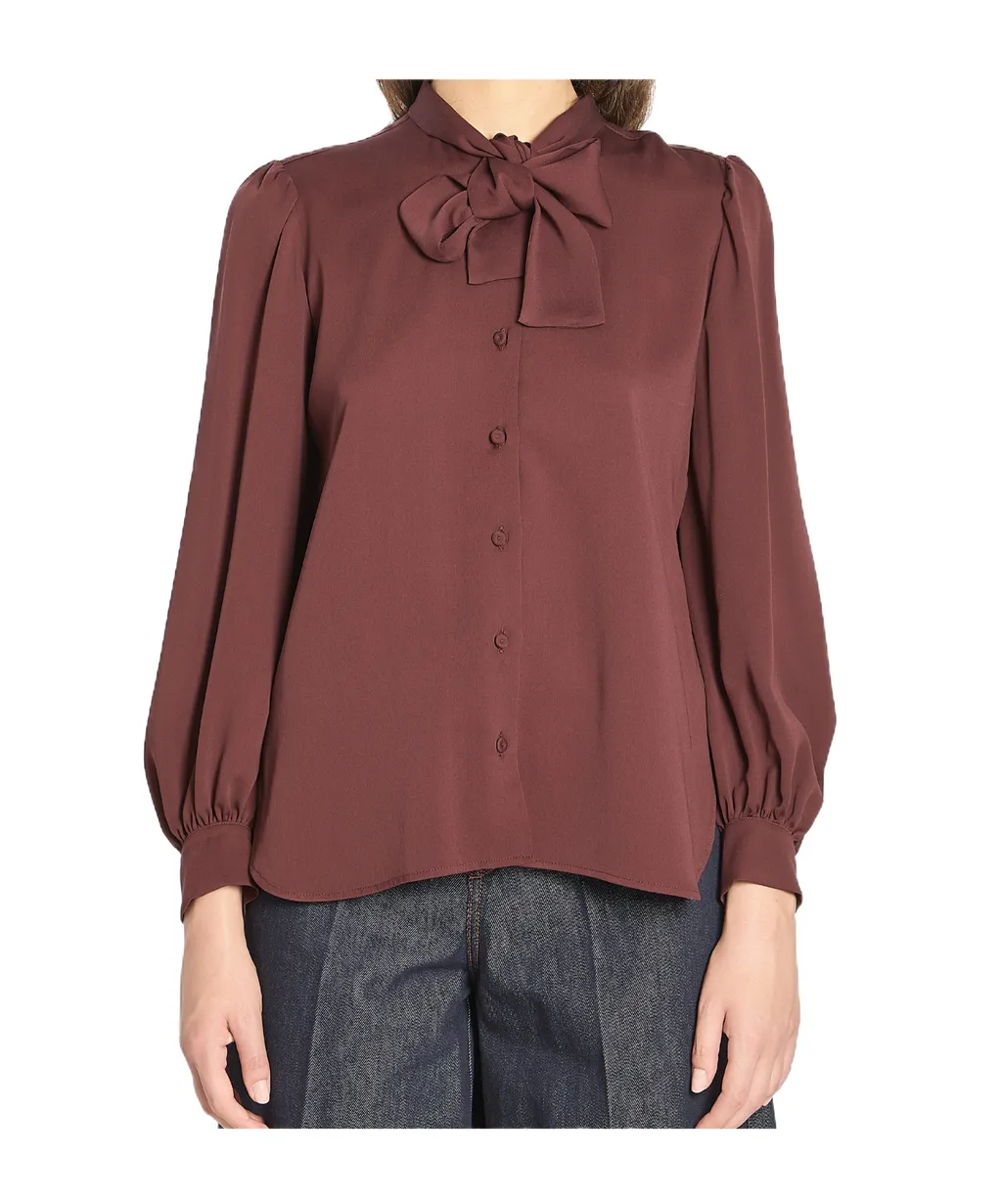 Silk Charmeuse Shirt