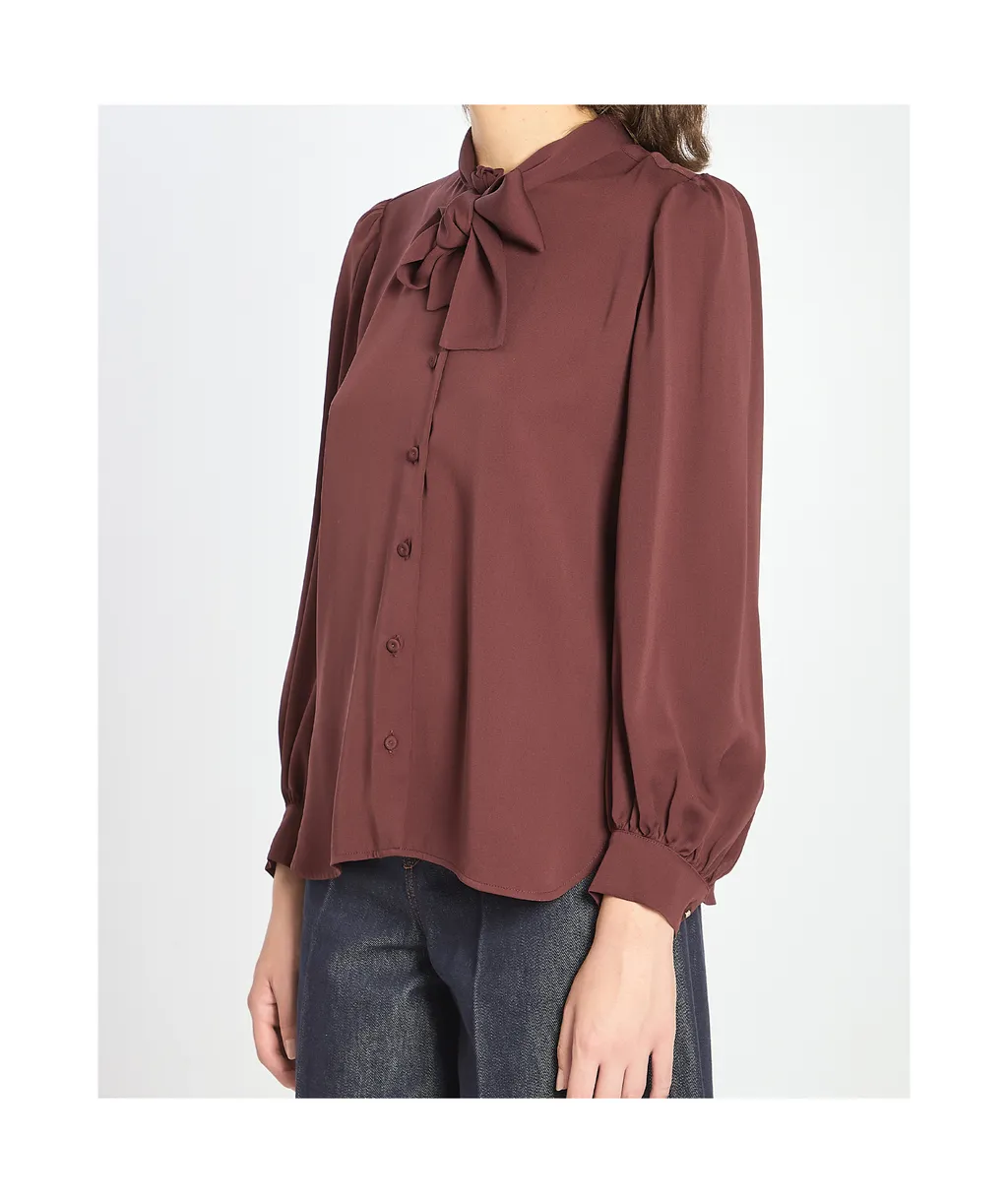 Silk Charmeuse Shirt