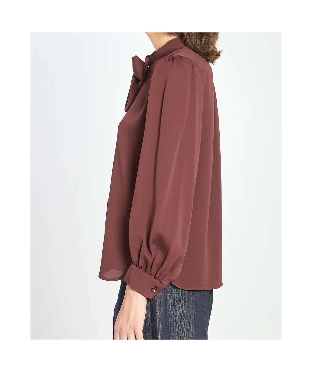 Silk Charmeuse Shirt