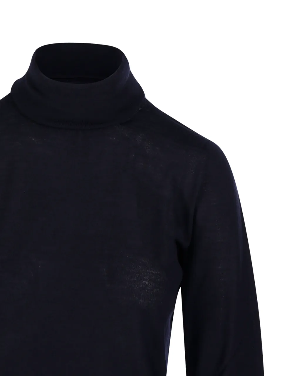 Wool Knit Turtleneck Jumper