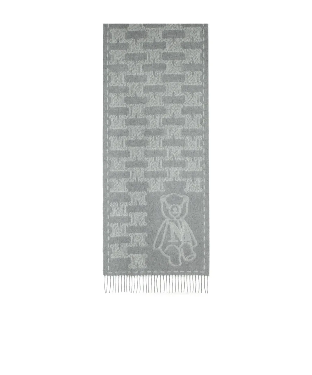 Wsteddy Fringed Edge Scarf