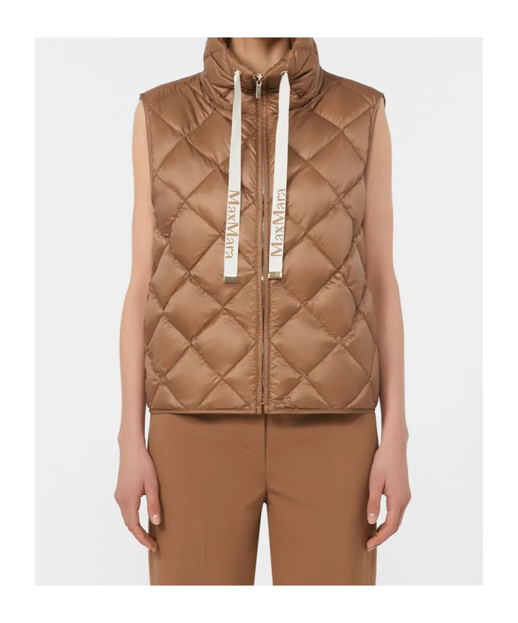 Water-Repellent Nylon Canvas Gilet