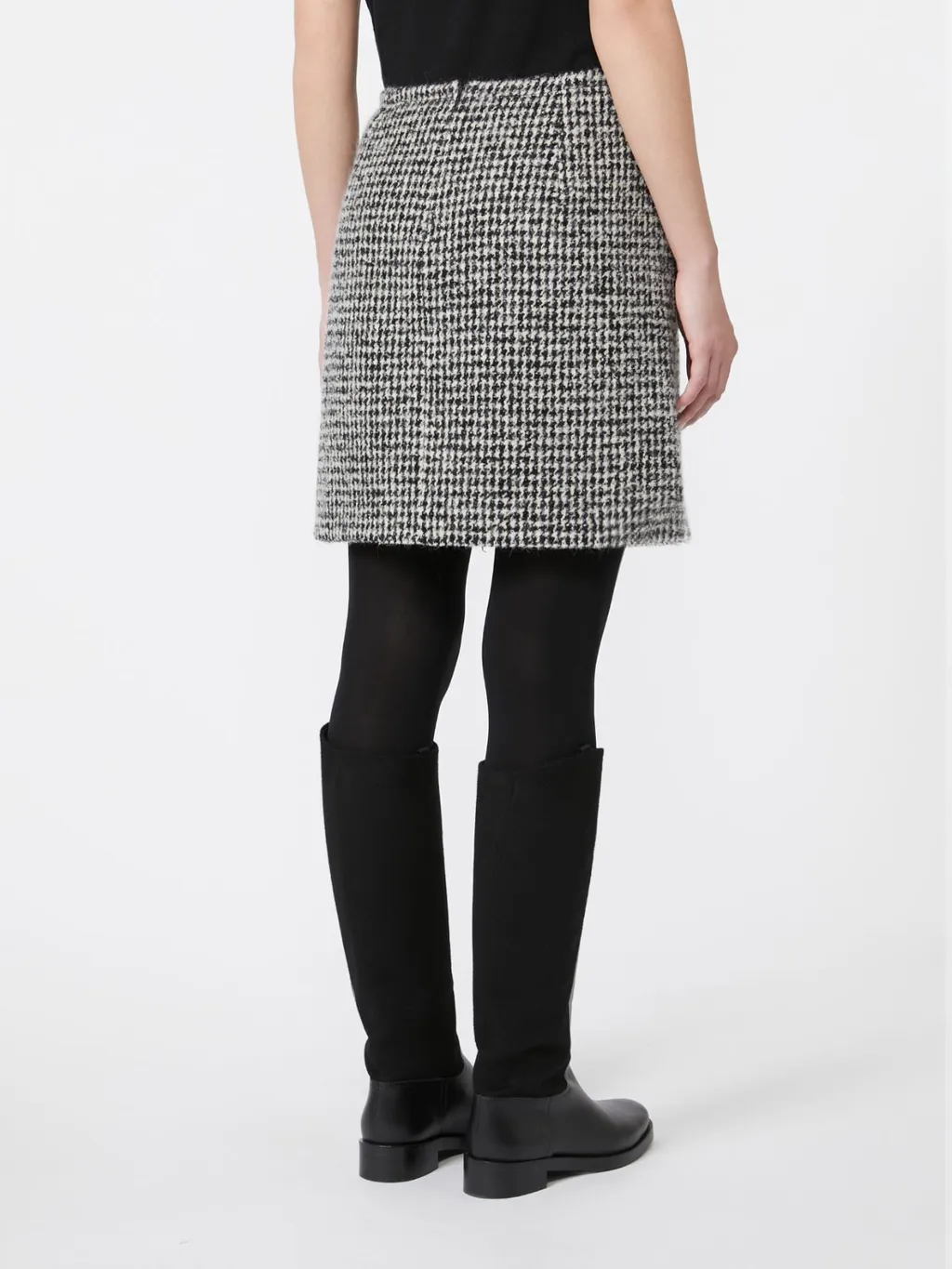 Wool And Alpaca Mini Skirt