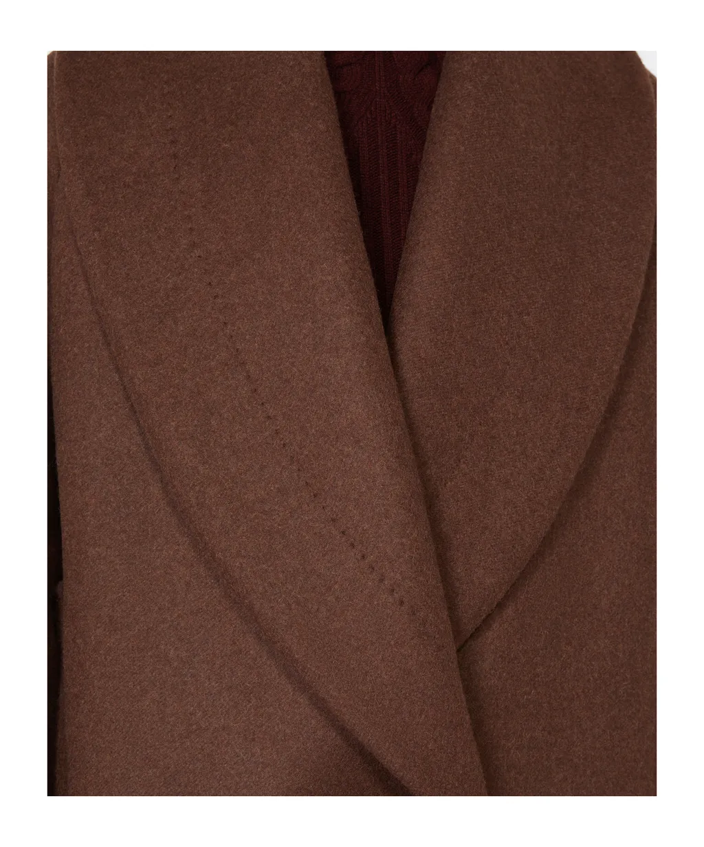 Wool And Camel Coat