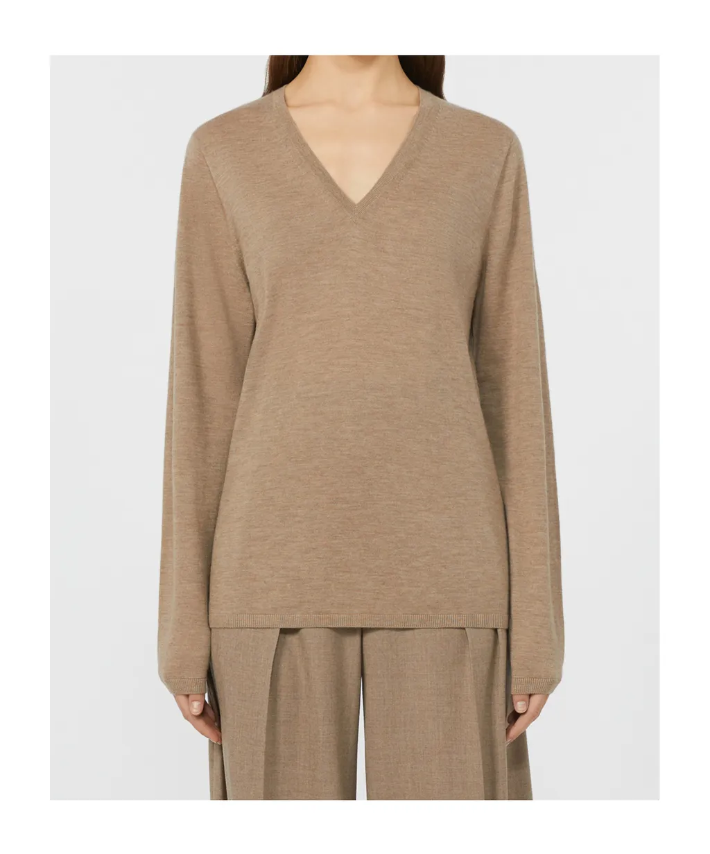 Lince V-Neck Knitted Jumper