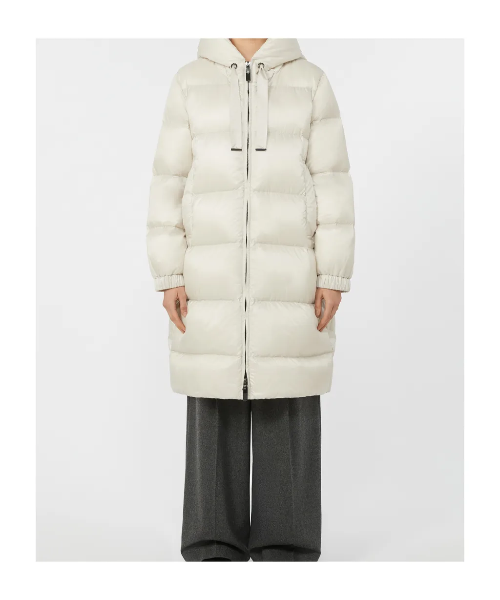 Waterproof Canvas Quilted Down Jacket