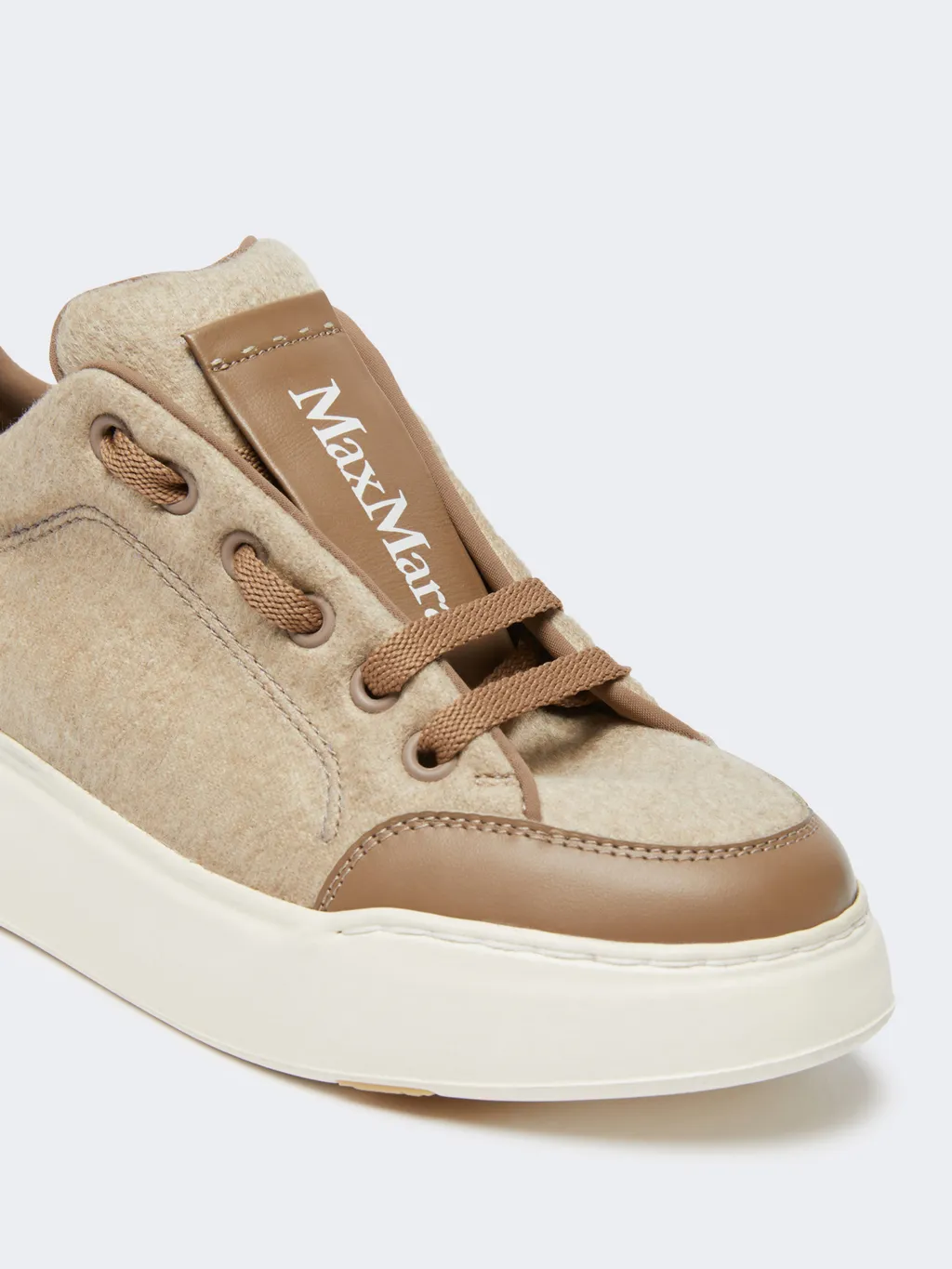 Round Toe Low-Top Sneakers