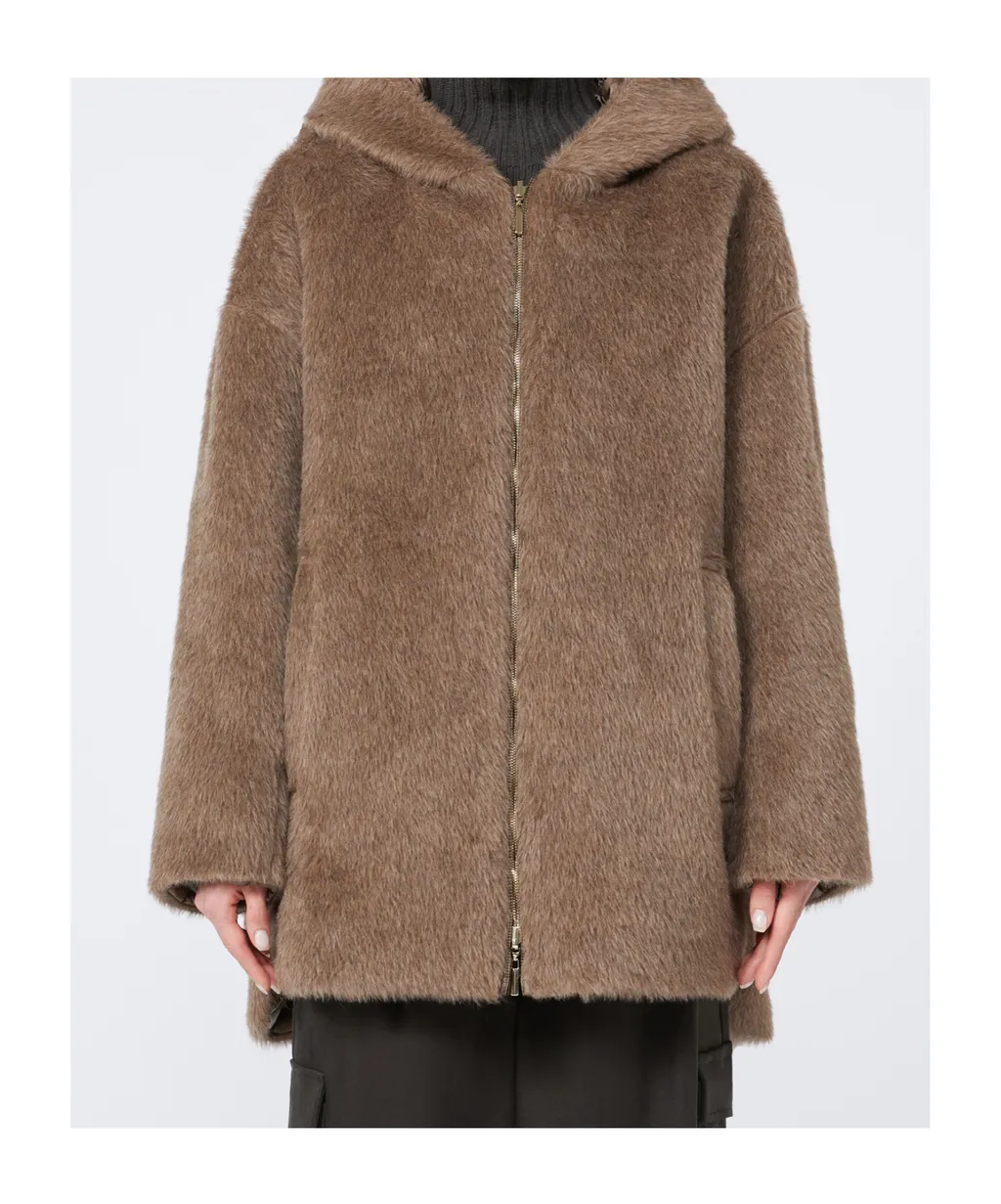 The Cube Spacefe Quilted Hooded Jacket