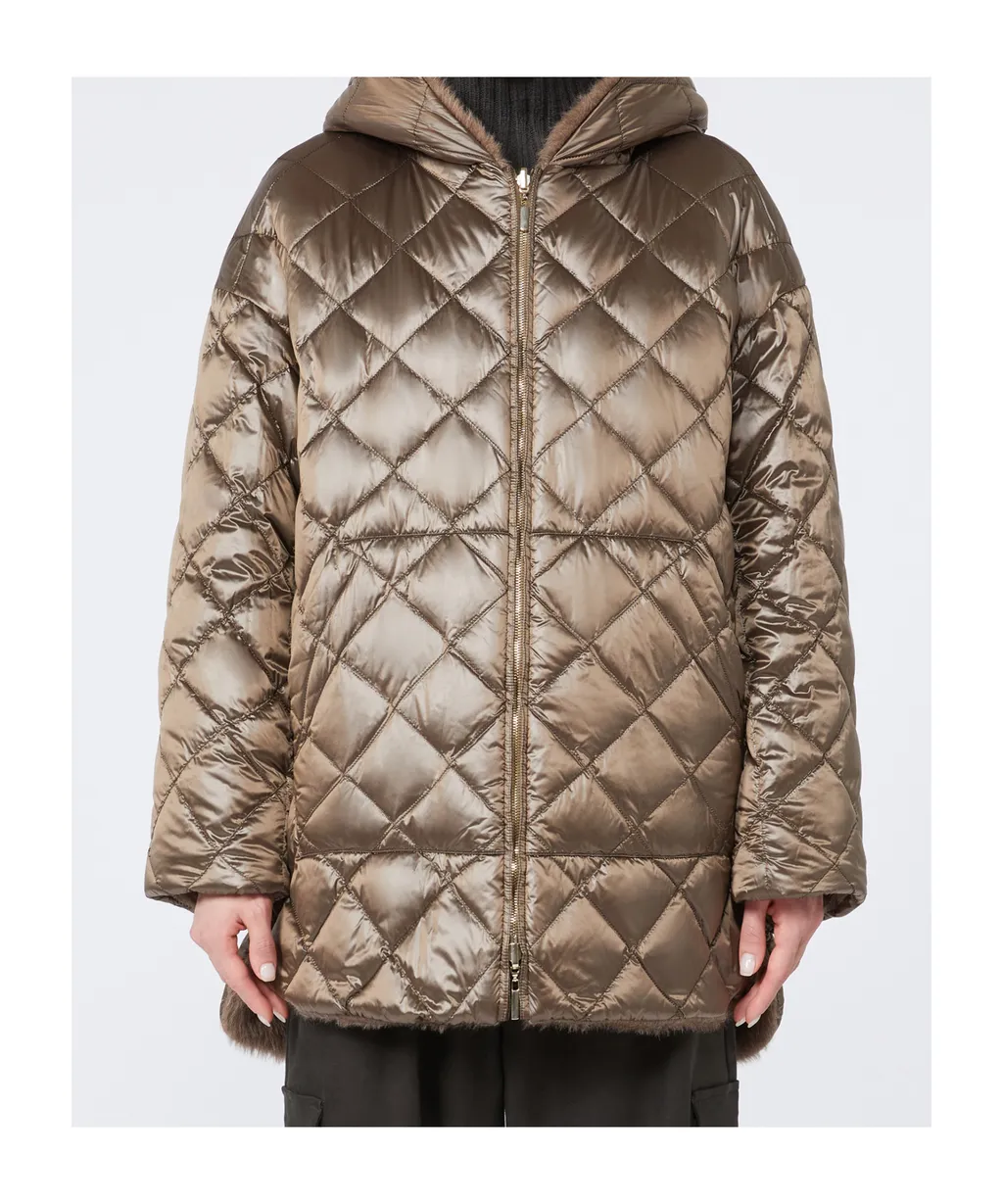 The Cube Spacefe Quilted Hooded Jacket