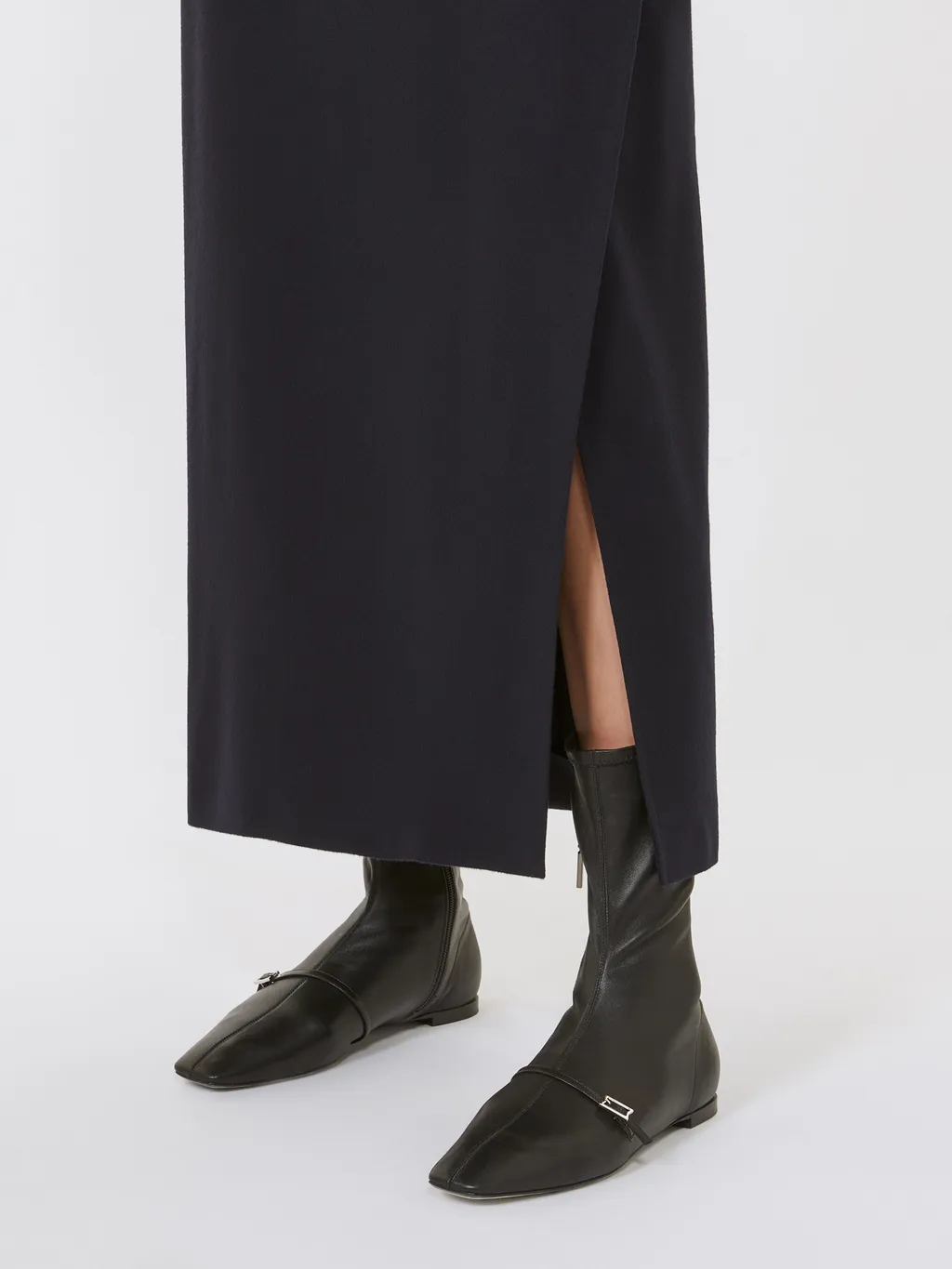High-Waist Wrapped Skirt