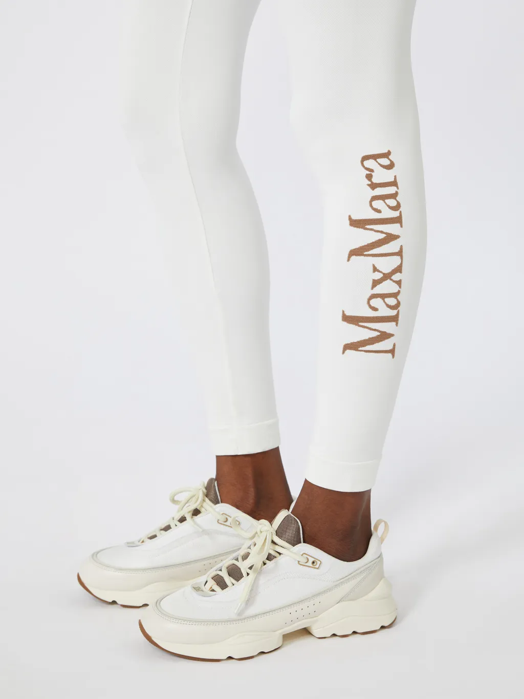 Stretch Technical Fabric Leggings
