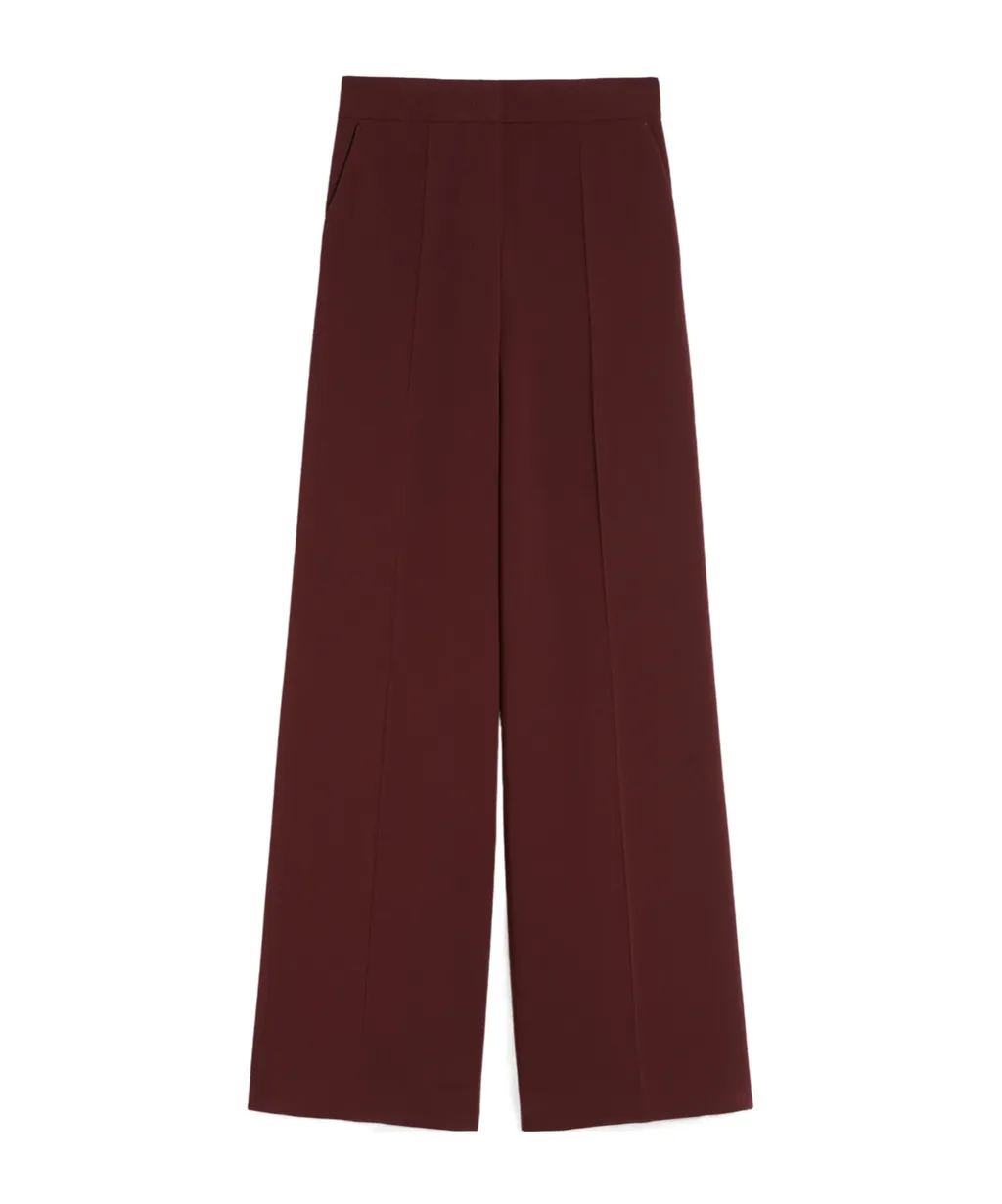 Tuxedo-Style Cady Trousers