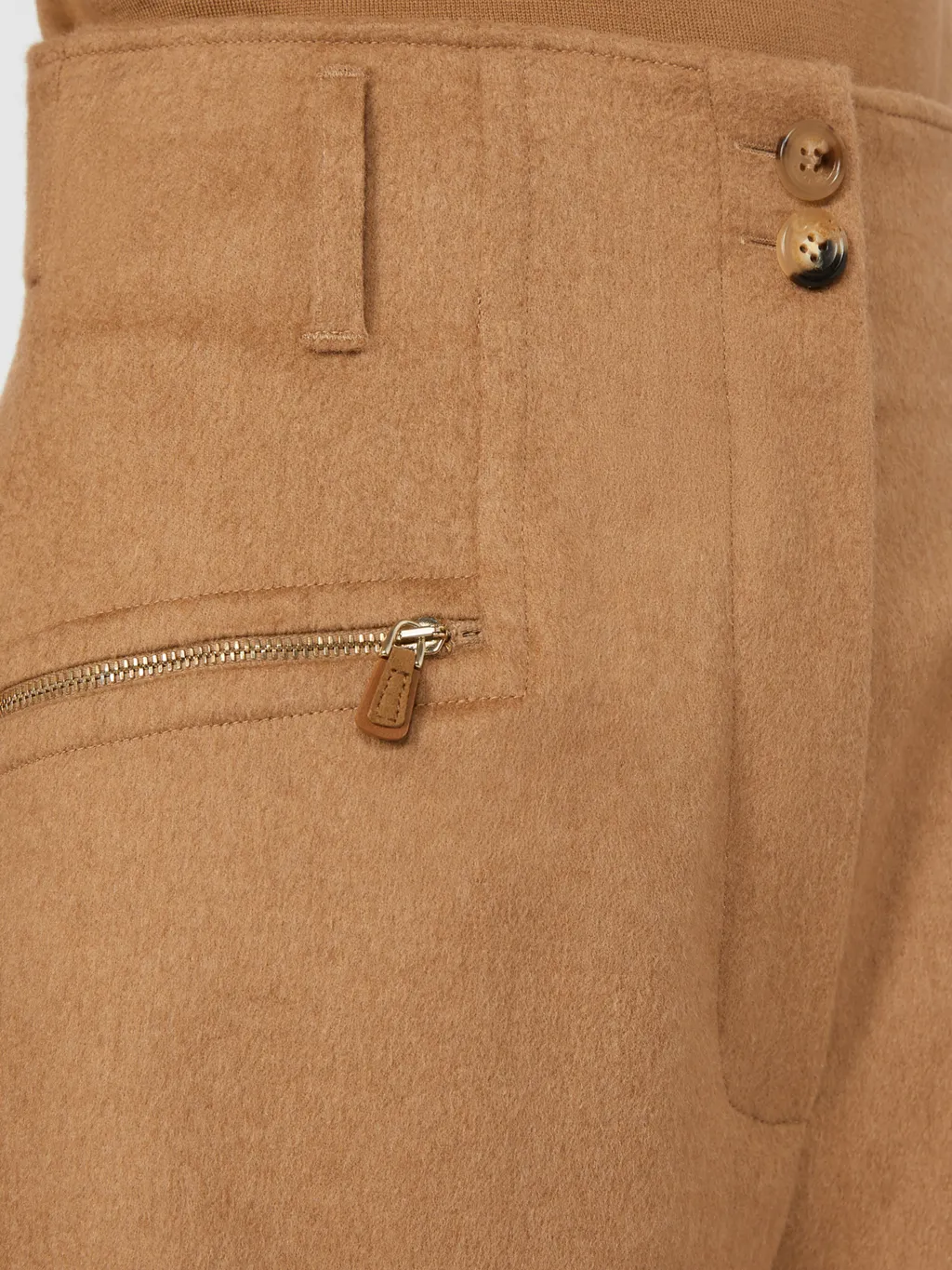 Camel Hair Shorts
