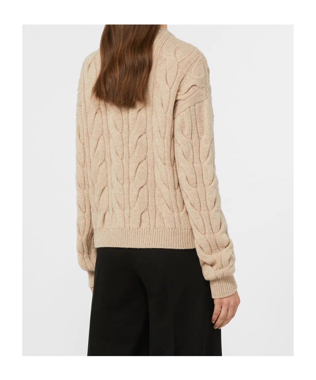 Lace Panelled Jumper