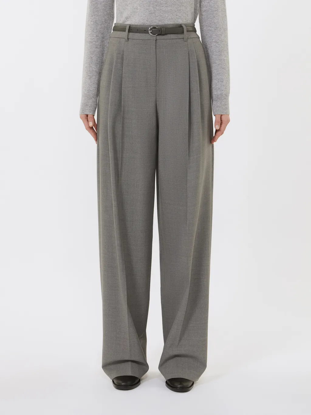 Wool Twill Trousers