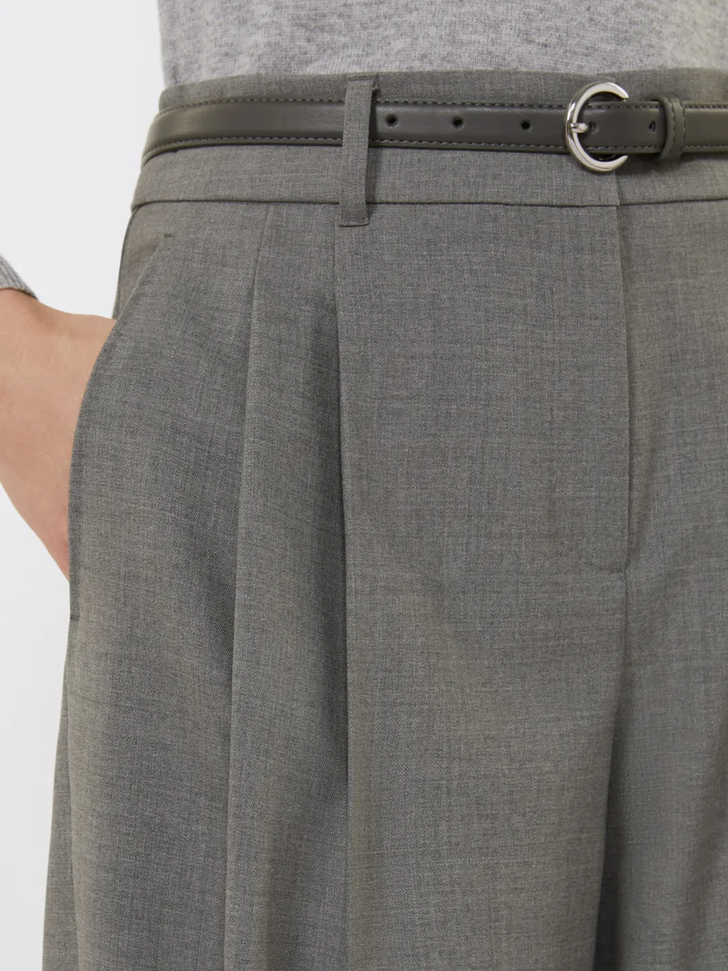 Wool Twill Trousers