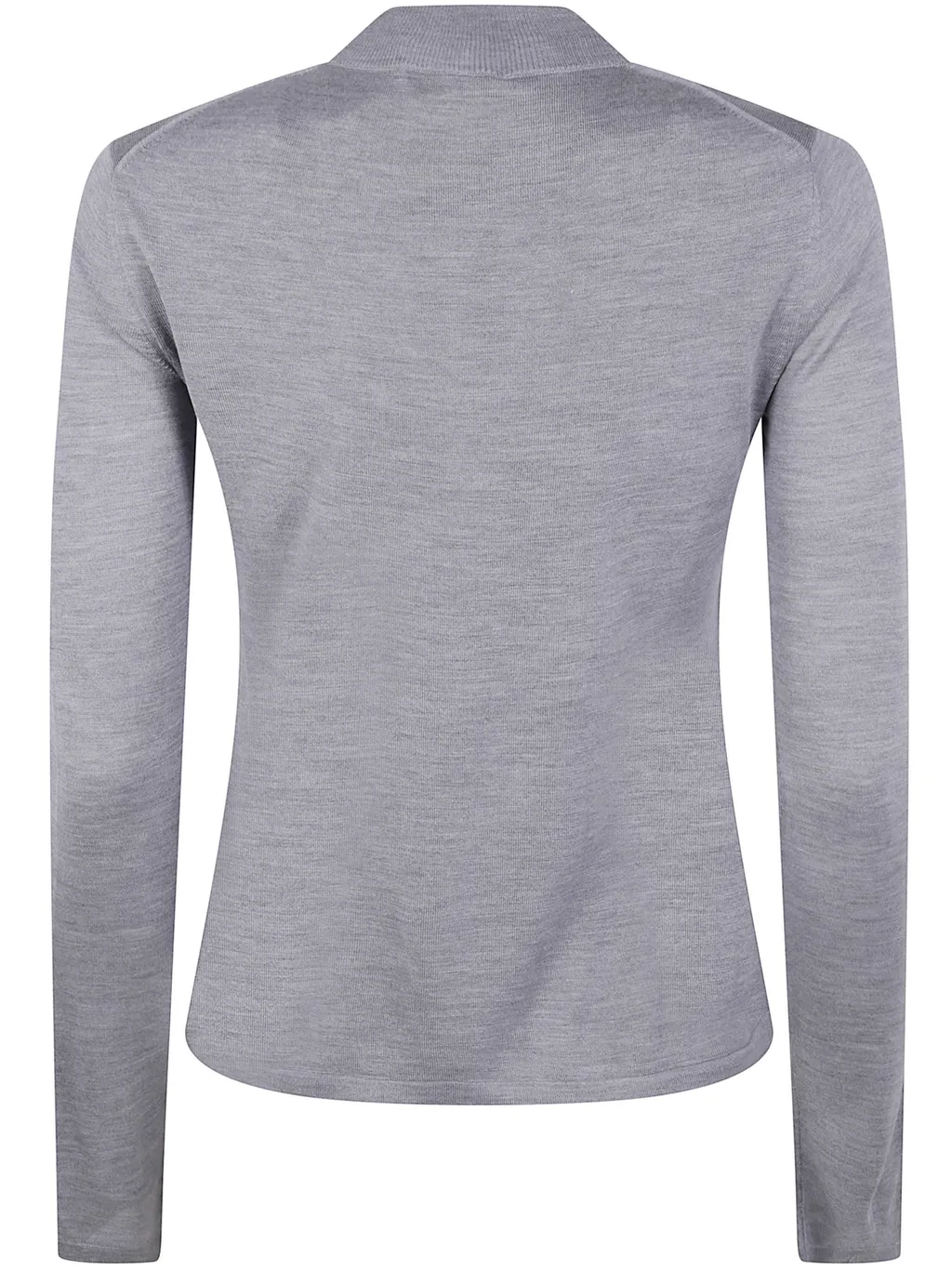 Mock-Neck Knitted Jumper