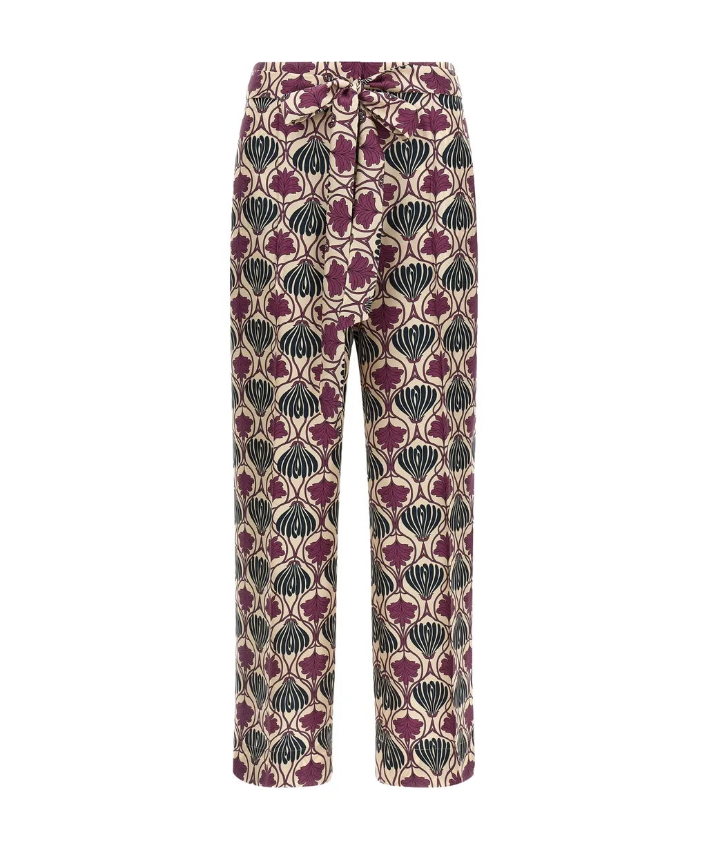 Timec All-Over Printed Drawstring Pants