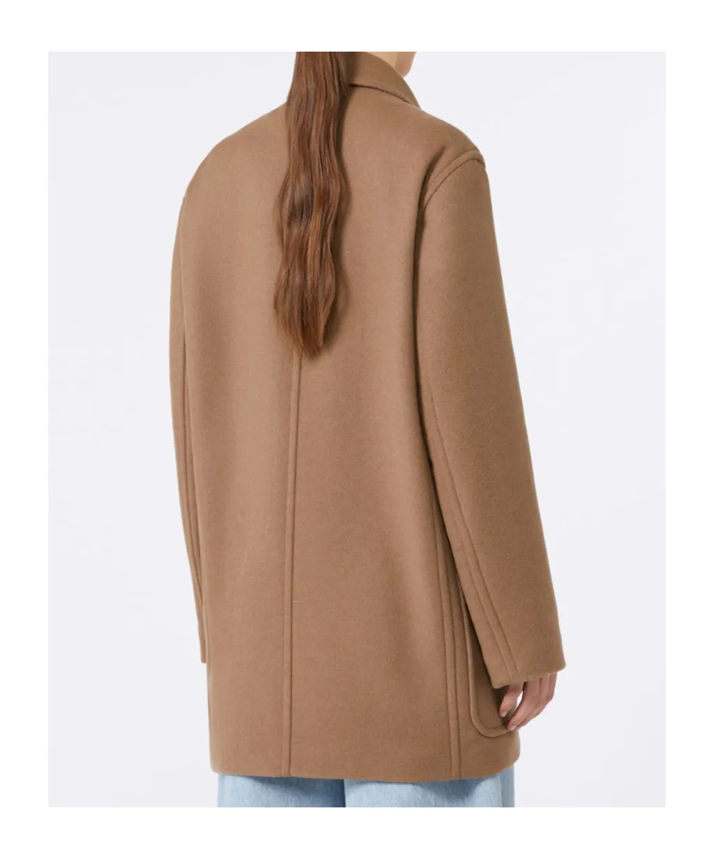 Wool And Cashmere Cloth Heavy Jacket